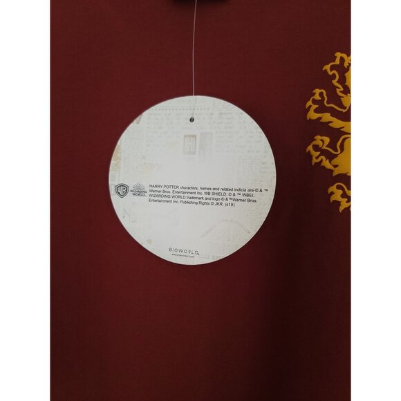 NWT Harry Potter Gryffindor House Hype Jersey - BoxLunch Exclusive Sz L - Picture 9 of 12